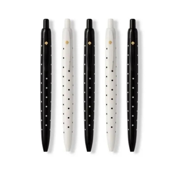 KATE SPADE New York Dipped M Initial 200 Page Notebook And Pen Lot - Picture 9 of 9